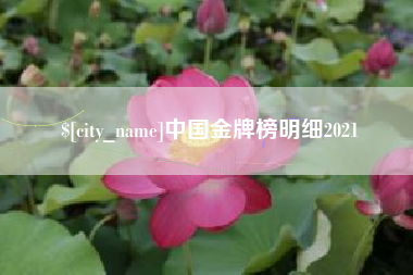 吉林中国金牌榜明细2021
