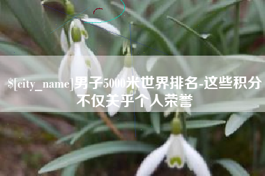 吉林男子5000米世界排名-这些积分不仅关乎个人荣誉