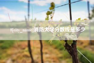 吉林消防大学分数线是多少