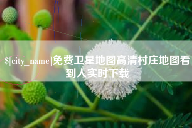 吉林免费卫星地图高清村庄地图看到人实时下载