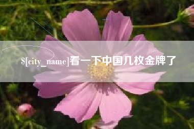 吉林看一下中国几枚金牌了