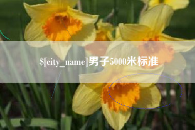 吉林男子5000米标准