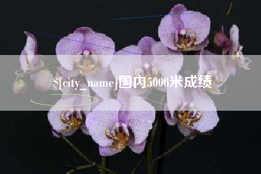 吉林国内5000米成绩
