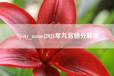 吉林2021年九宫格分解图
