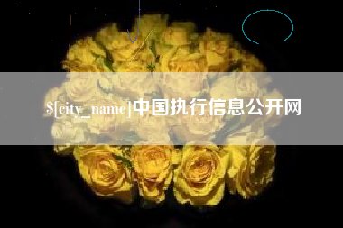 吉林中国执行信息公开网