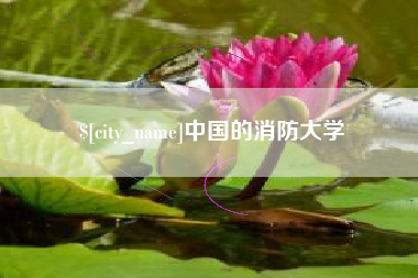 吉林中国的消防大学