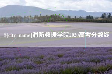 吉林消防救援学院2020高考分数线