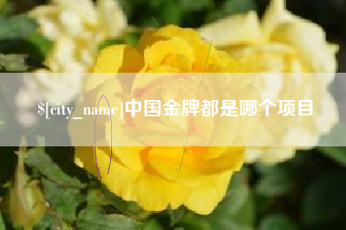 吉林中国金牌都是哪个项目