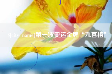 吉林第一波奥运金牌“九宫格”