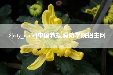 吉林中国救援消防学院招生网