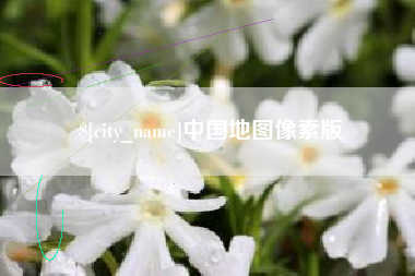 吉林中国地图像素版