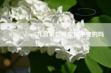 吉林九宫星位是定位不变的吗