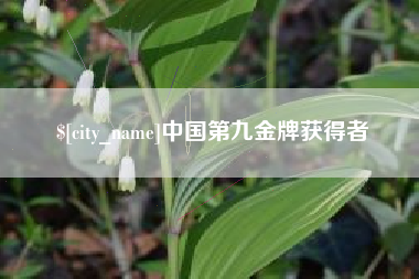 吉林中国第九金牌获得者