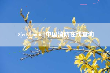 吉林中国消防在线查询