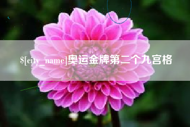 吉林奥运金牌第二个九宫格