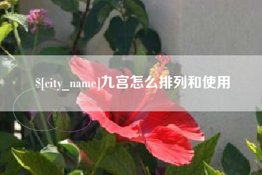 吉林九宫怎么排列和使用