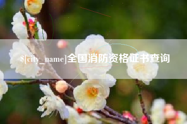 吉林全国消防资格证书查询