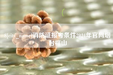 吉林消防证报考条件2024年官网烟台福山